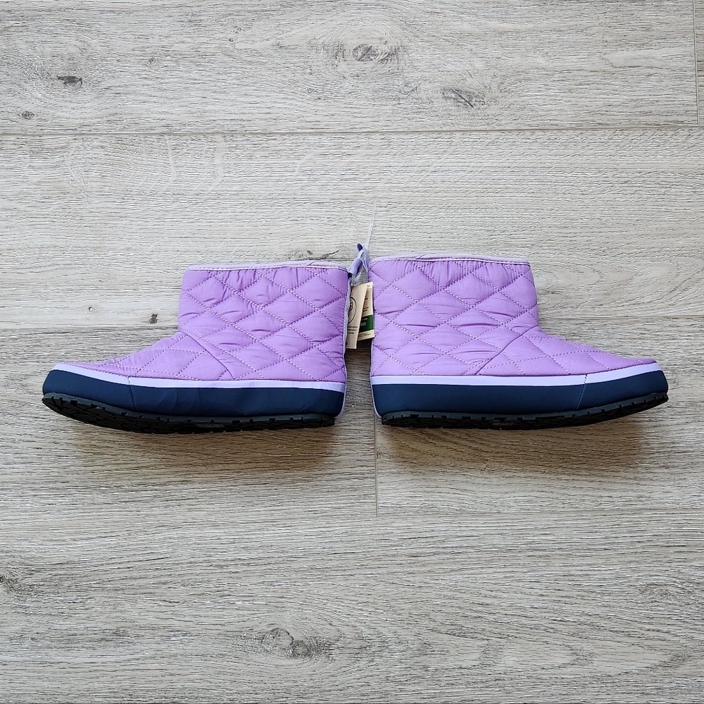Kamik Purple Boot Girls 5 Puffy Mid Slipper Winter Boot Nwt